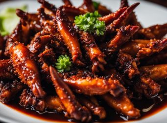 resep ceker setan pedas gurih