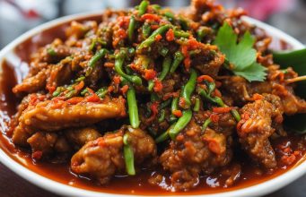 resep ceker setan sambal ijo pedas bandung