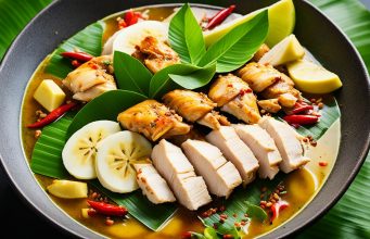 resep garang asem ayam daun pisang