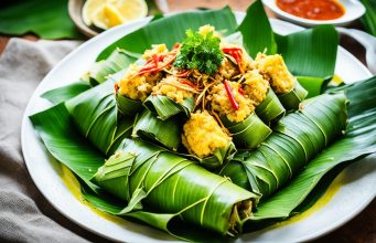 resep garang asem ayam santan bungkus daun pisang