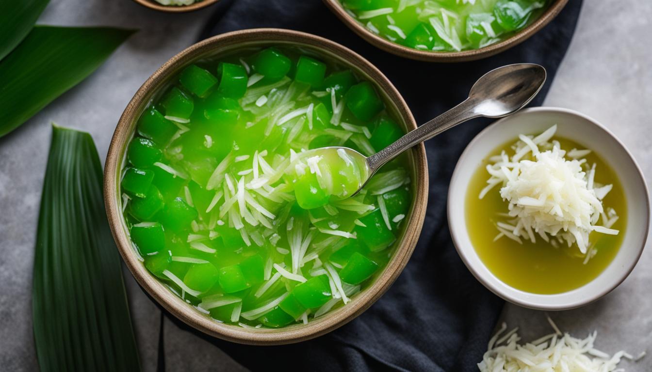 Resep Buko Pandan Keju