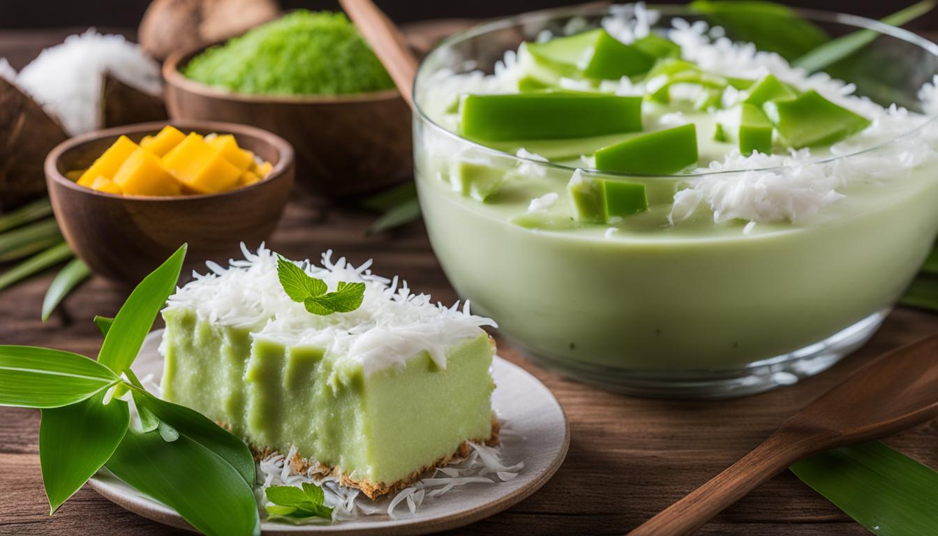 Resep Buko Pandan Santan