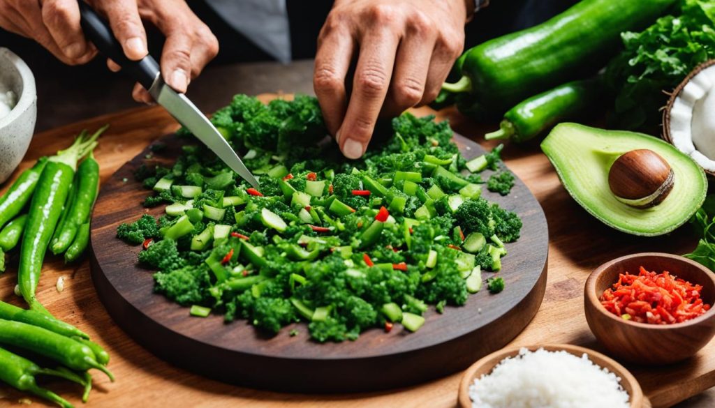cara membuat urap sayur