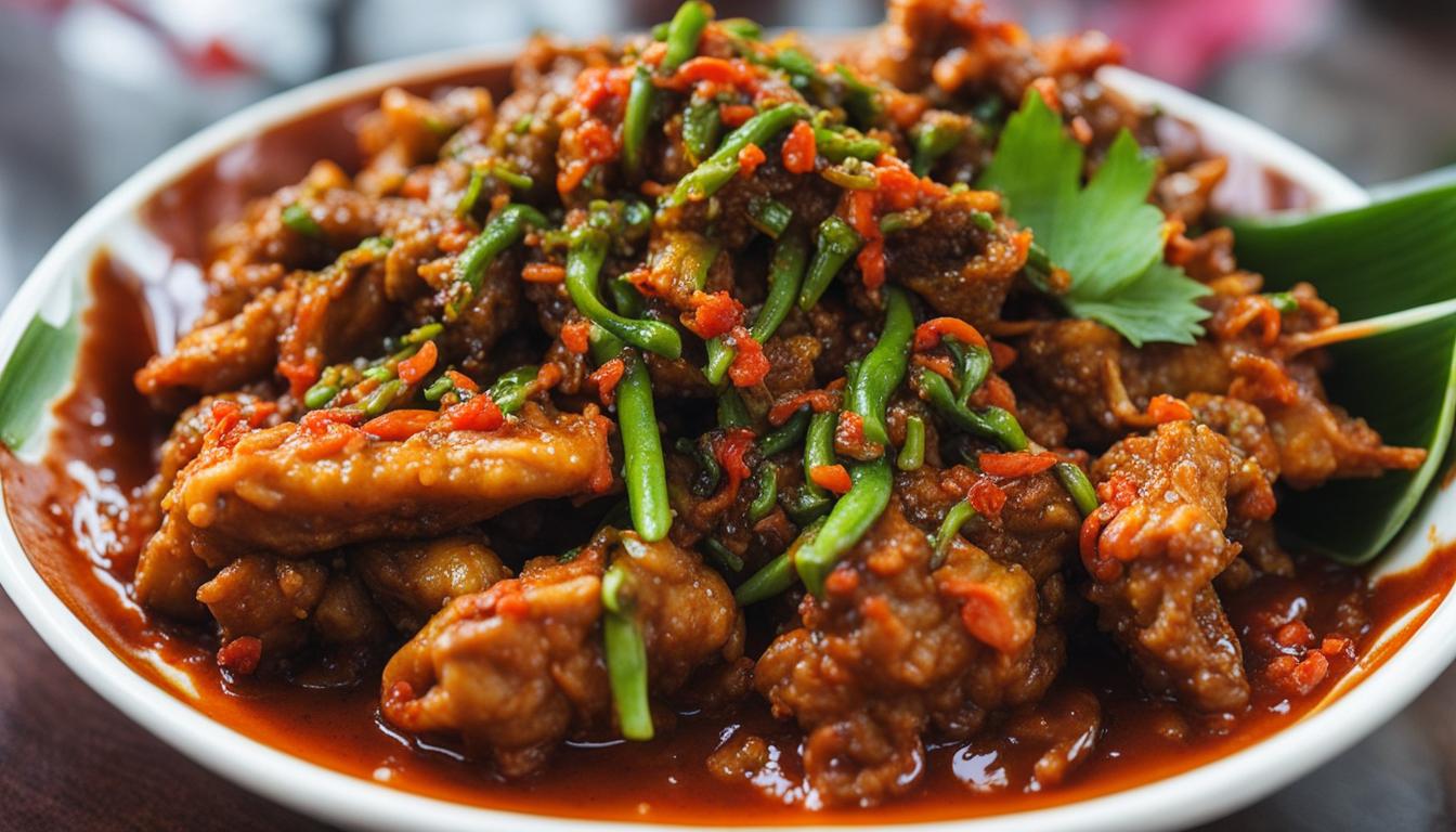 resep ceker setan sambal ijo pedas bandung